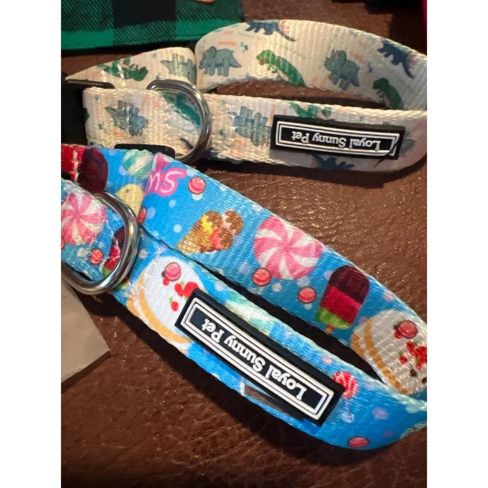 Dog Accessory Lot Top Paw Joyride Harnesses Bandanas‎ Collars Boots Leash Bundle